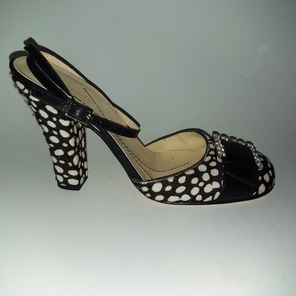Kate Spade Calfskin Strappy Heels - Picture 6 of 8